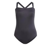 Einteiliger gepolsterter Badeanzug Rücken in x Damen adidas Iconisea Premium Schwarz 4X