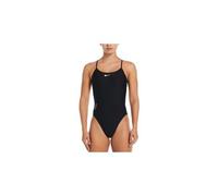 einteiliger nike swim hydrastrong chrm mlti gfx schwarz damen badeanzug