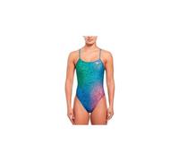 einteiliger nike swim hydrastrong multi print mehrfarbig damen badeanzug
