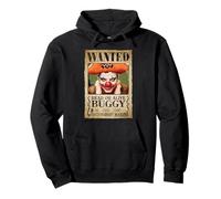 Einteiliges Poster Buggy Pirates Wanted Anime Alvida Alliance Pullover Hoodie