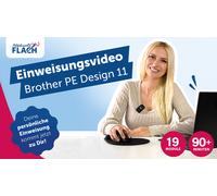 Einweisungsvideo - Brother PE Design 11