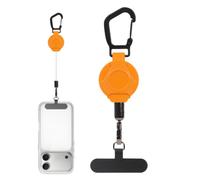 Einziehbarer Schlüsselhalter Tragbares Robustes Mehrzweck-Umhängeband | Keychain Clip ID Holder Keyring Für Outdoor Angeln Camping Klettern Wandern Picknick Damen