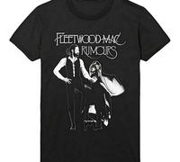 Einzigartig 1Stück Herren 100% Baumwolle T - Shirt, Fleetwood Mac Rumours Muster Tee für Musik - Inspirierte Looks