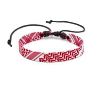 Einzigartiges Armband aus arabischer Baumwolle, verstellbare Handkette, handgefertigt, mehrfarbige Handgelenkkette, Dekoration für trendige Outfits