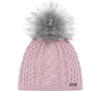 Eisbär Strickmütze Afra Lux – mit Pompon – OneSize – Pink Clay