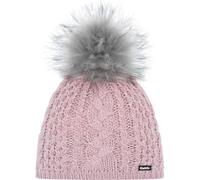 Eisbär Strickmütze Afra Lux – mit Pompon – OneSize – Pink Clay