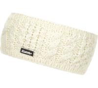 Eisbär Afra Stirnband weiß - Damen Winter-Stirnband, Merino-Mix, wärmendes Fleece-Innenband, klassisches Zopfmuster, elegant & atmungsaktiv, perfekt für Outdoor, Ski & Alltag, 11 cm hoch, komfortabel