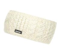 Eisbär Afra Stirnband weiß - Damen Winter-Stirnband, Merino-Mix, wärmendes Fleece-Innenband, klassisches Zopfmuster, elegant & atmungsaktiv, perfekt für Outdoor, Ski & Alltag, 11 cm hoch, komfortabel