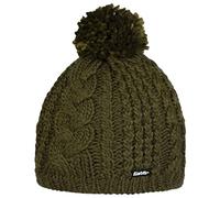 EISBÄR Damen Mütze Afra Pompon khaki green - (9008132628438)