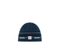 Eisbär BAX Skipool Beanie Strickmütze Wintermütze Skimütze Damen/Herren - Made in Austria mit Futter, Futter Winter Herbst-Winter - One Size dunkelblau