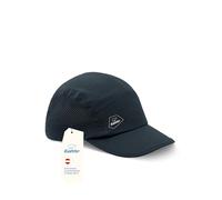 Eisbär Cap Herren und Damen Strato Schwarz - Kappe kühlend atmungsaktiv Basecap feuchtigkeitsabführend schnelltrocknend - Laufkappe zum Laufen Radfahren für Sport und Outdoor im Sommer