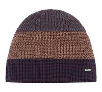 Eisbär Mütze Damen & Herren Caris Mehrfarbig - Merino Strickmütze Unisex mit Fleece schützt vor Kälte und Wind - weiche atmungsaktive Beanie gestreift - Haube aus Österreich