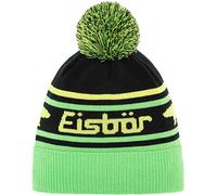 Eisbär Chani OS Pompon Mütze kids lightgreen-schwarz-lightyellow