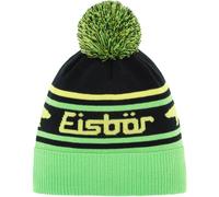 Eisbär Chani OS Pompon Mütze lightgreen-schwarz-lightyellow (959) one