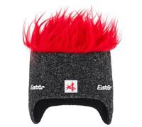 Eisbär Wintermütze (Ohrenmütze) Cocker SA - graphitgrau/rot - 1 Stück