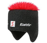 Eisbär Cocker Skipool Wintermütze Damen/Herren - Made in Austria Zottelhaarmütze Snowboardmütze Strickmütze mit Futter, Futter Herbst-Winter Winter - One Size Small rot