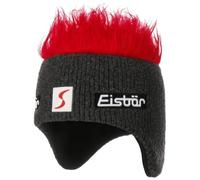 Eisbär Cocker Skipool Wintermütze Damen/Herren - Made in Austria Zottelhaarmütze Snowboardmütze Strickmütze mit Futter, Futter Herbst-Winter Winter