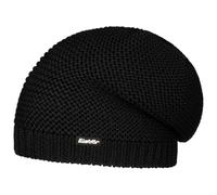 Eisbär Corson Oversize Strickmütze Beanie Skimütze Wintermütze Wollmütze Damen/Herren - Made in Austria mit Futter, Futter Herbst-Winter Winter - One Size schwarz