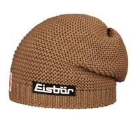 Eisbär Corson Strickmütze Beanie Wintermütze Wollmütze Damen/Herren - Made in Austria mit Futter, Futter Herbst-Winter Winter - One Size beige