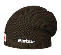 Eisbär Corson Strickmütze Beanie Wintermütze Wollmütze Damen/Herren - Made in Austria mit Futter, Futter Herbst-Winter Winter - One Size Oliv