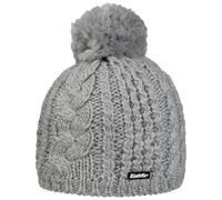 Eisbär Damen afra pompon mu M tze, hellgraumele, Einheitsgröße EU