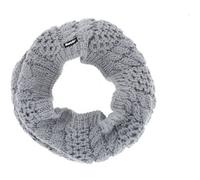 Eisbär Strickschal (1-St) mit Futter, Made in Austria, grau