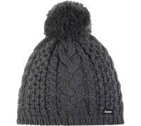 EISBÄR Damen Mütze Afra Pompon (75039) ONE SIZE Grau