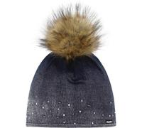 EISBÄR Damen Mütze Dip Dye Lux Crystal MÜ dark kobalt-brushed silver/rea - (9008132637690)