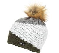 EISBÄR Damen Mütze Eden Lux Crystal outdoorgreen/graumele/white ONE SIZE