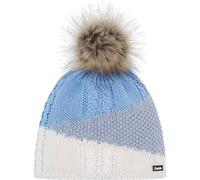 EISBÄR Damen Mütze "Eden Lux Crystal" (80043) ONE SIZE white-silver-air/grey