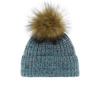 EISBÄR Damen Mütze Felia Lux (30648) ONE SIZE steel bluemeliert/real