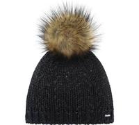 EISBÄR Damen Mütze "Folina Lux" (75033) ONE SIZE schwarz-schwarz/real