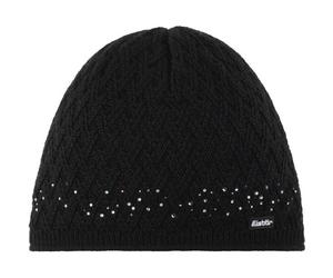 EISBÄR Damen Mütze Lore Crystal (30747) ONE SIZE schwarz