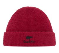 Eisbär Wintermütze (Beanie) Mana - Flauschige Textur - Damen burgundrot - 1 Stück, Größe OneSize