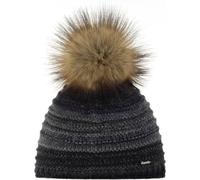 EISBÄR Damen Mütze "Mikata Lux" (30620) ONE SIZE grafitgrau-h.braun