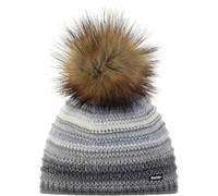 EISBÄR Damen Mütze "Mikata Lux" (30620) ONE SIZE milkgrau-h.braun