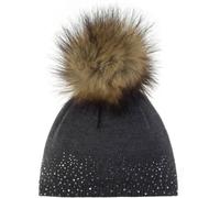 Eisbär Nalin Lux Crystal Mütze Damen grau meliert