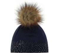 EISBÄR Damen Mütze Nalin Lux Crystal MÜ (80115) ONE SIZE Blau
