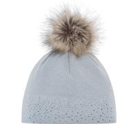 EISBÄR Damen Mütze Nalin Lux Crystal MÜ (80115) ONE SIZE Grau