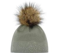 EISBÄR Damen Mütze Nalin Lux Crystal MÜ (80115) ONE SIZE Grün