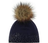 EISBÄR Damen Mütze Nalin Lux Crystal MÜ (80115) ONE SIZE nacht/real