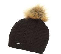 EISBÄR Damen Mütze Nelia Lux (30614) ONE SIZE schwarz-h.braun