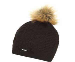 EISBÄR Damen Mütze Nelia Lux (30614) ONE SIZE schwarz-h.braun
