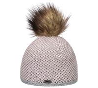 Eisbär Damen Mütze Sanja Lux MÜ, hellgrau-rosa/real, 30678, Einheitsgröße