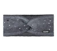 EISBÄR Damen Stirnband Dip Dye Crystal (85030) ONE SIZE white-schwarz