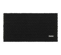 Eisbär Stirnband Damen & Herren Jamie Schwarz - Merino Headband Unisex - Haarband mit Fleece schützt vor Kälte und Wind - Haube weich warm atmungsaktiv aus Österreich