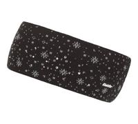 Eisbär Stirnband Rana Crystal – Damen – mit Futter, Made in Austria, One Size, schwarz