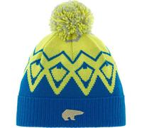 Eisbär Ziggy OS Pompon Mütze bugatti-ligt yellow-hellgrau (026) one
