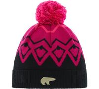 EISBÄR Damen Ziggy OS Pompon MÜ (30911) ONE SIZE schwarz-pitti pink-light pink