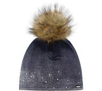 EISBÄR Damen Mütze Dip Dye Lux Crystal MÜ dark kobalt-brushed silver/rea - (9008132637690)